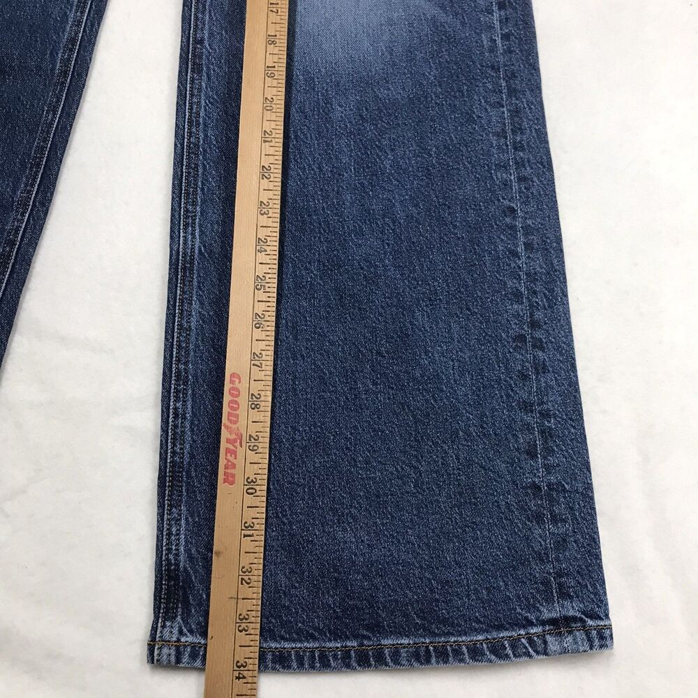 AYR Secret Sauce Comfort Stretch Wide Leg Jeans Women 31L (32x34 fit) Whiskered - Picture 11 of 16